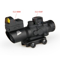 meopta rifle scopes - 4X Scope + 1X17X23 Red Dot Sight
