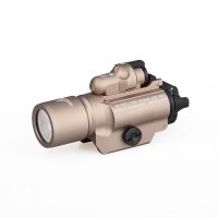 what is a tactical flashlight - X400 Flashlight  with Red Laser