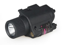 tactical flashlight - M6  red laser sight