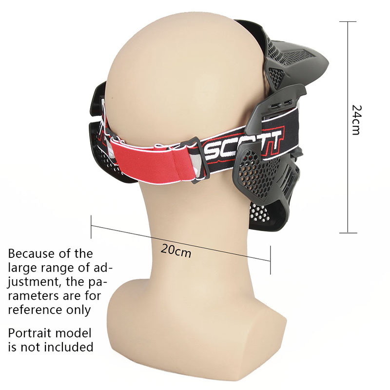 Scott Outdoor Double Lense Face Mask & Goggles